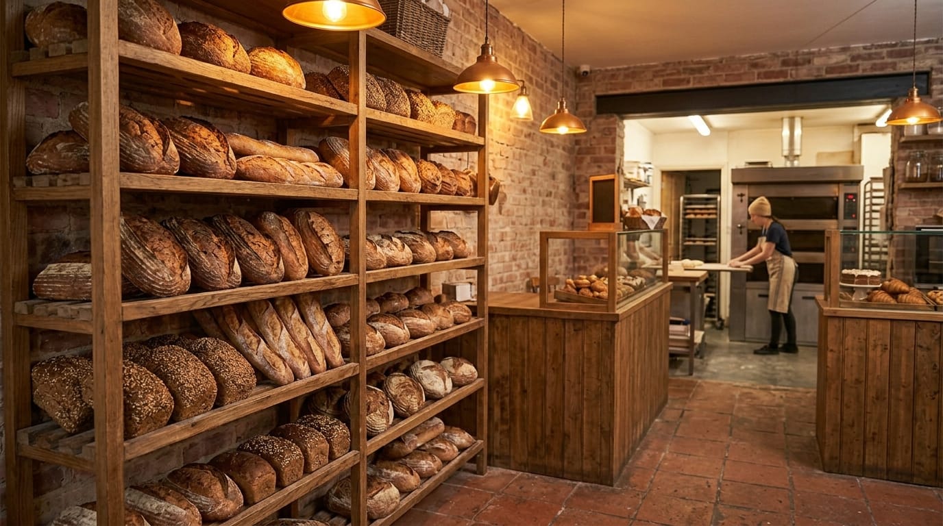 Fresh baked bread